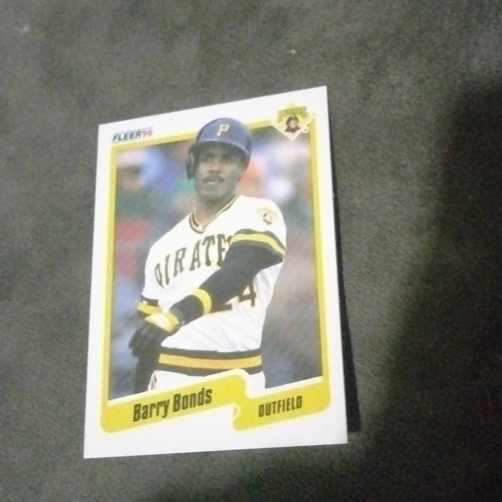1990 fleer Barry bonds!!!!
